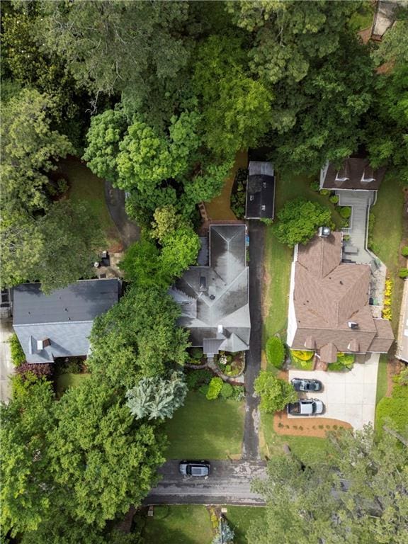 657 E Paces Ferry Rd NE, Atlanta, GA 30305 - aerial view of property and surrounding area