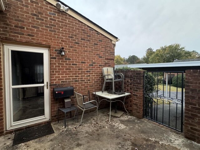 view of patio / terrace