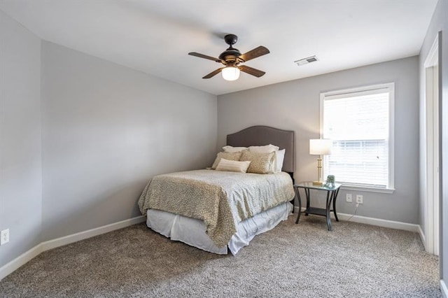 4765 Silver Leaf Dr, Cumming, GA 30040 - carpeted bedroom featuring baseboards and a ceiling fan
