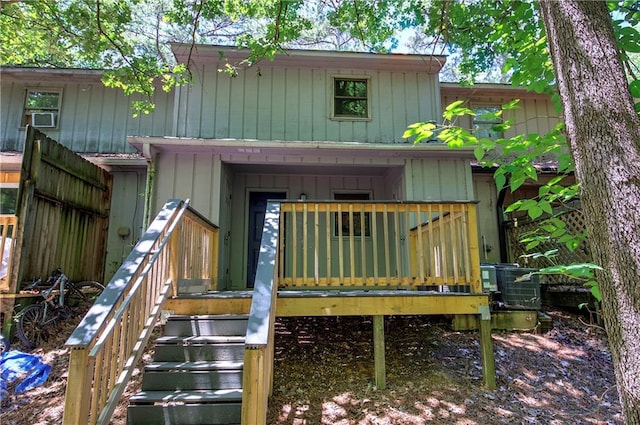 331 Leafmore Rd SW, Rome, GA 30165 - back of house featuring cooling unit