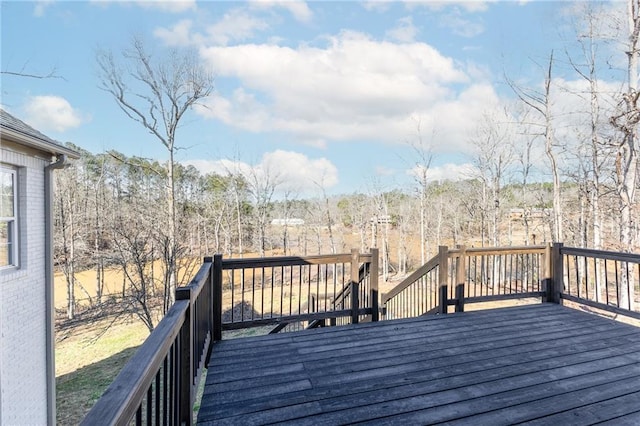 view of deck