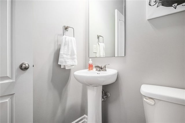 bathroom with toilet