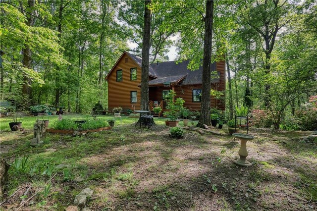 view of back of house