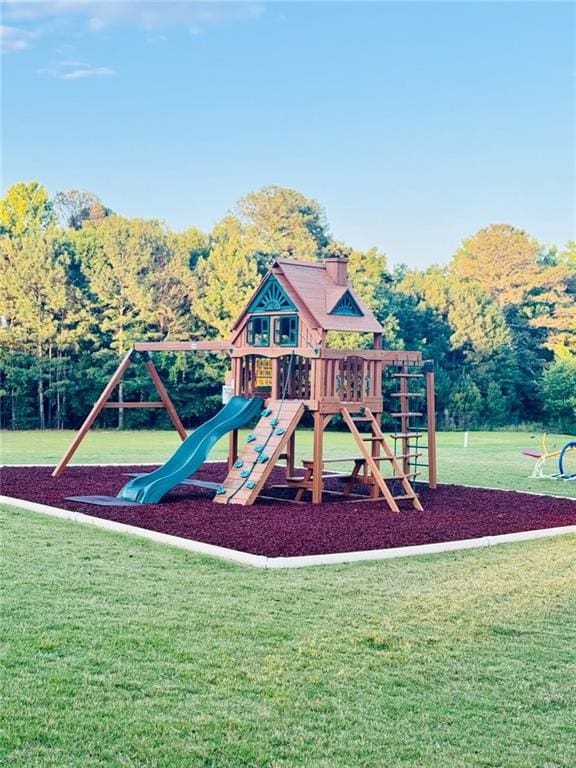 225 Colser Dr, Covington, GA 30016 - community playground with a yard