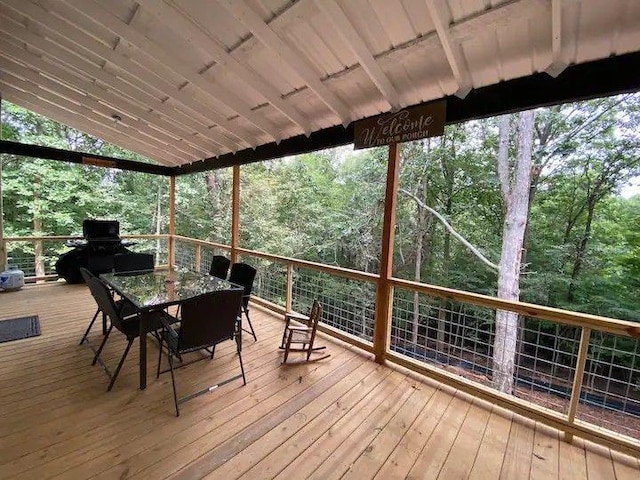 view of deck