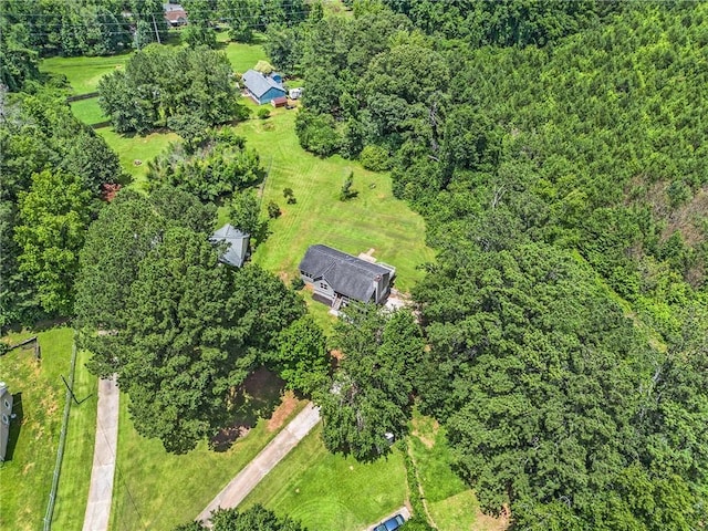 28 Fawn Ct, Sharpsburg, GA 30277 - aerial overview of property's location with a forest