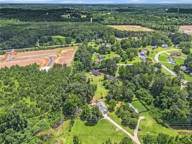 28 Fawn Ct, Sharpsburg, GA 30277 - aerial view of property and surrounding area with a forest