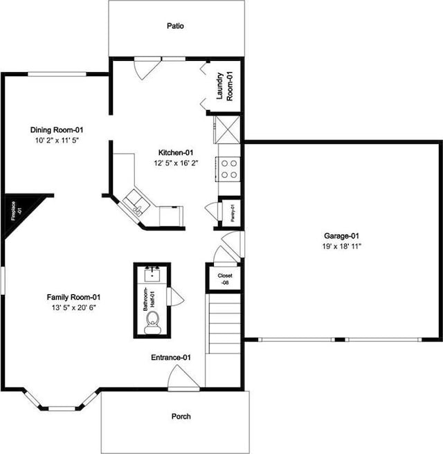 7113 Ambercrest Ct, Austell, GA 30168 - home floor plan