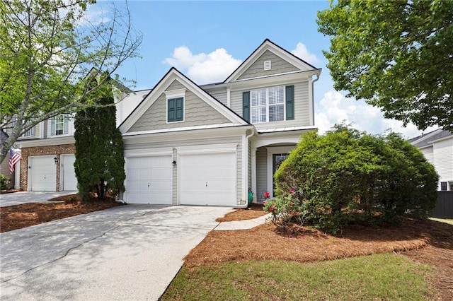 212 Regent Sq, Woodstock, GA 30188 - view of front of property featuring a garage and concrete driveway