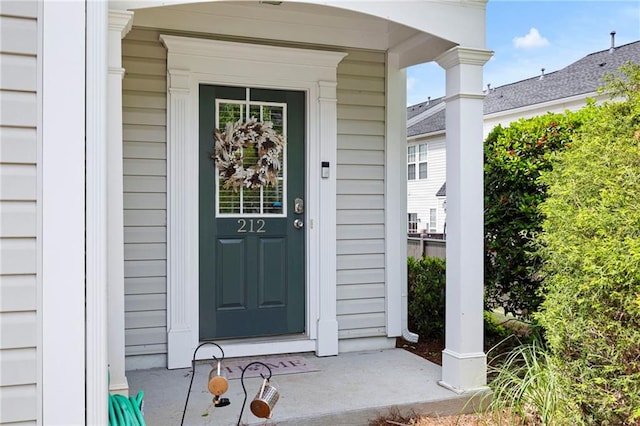 212 Regent Sq, Woodstock, GA 30188 - doorway to property with a porch