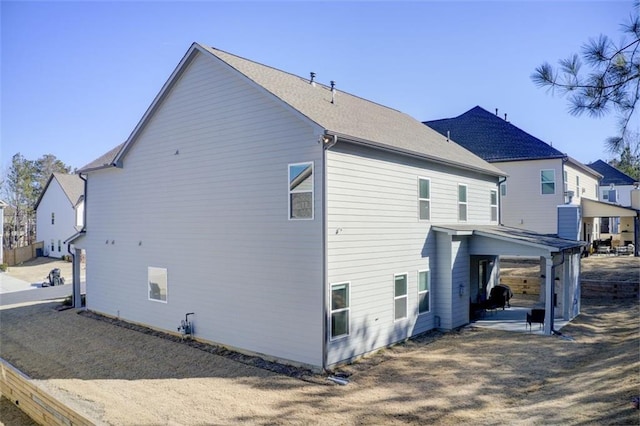 view of rear view of house