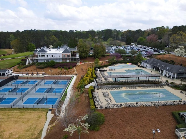 aerial view