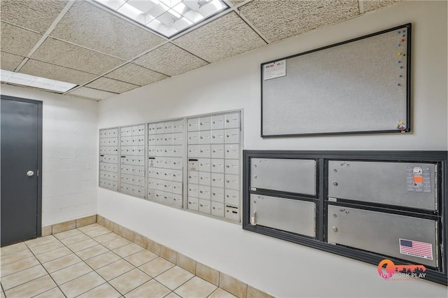 57 Forsyth St NW Unit 14B, Atlanta, GA 30303 - view of property's community with mail area and a drop ceiling
