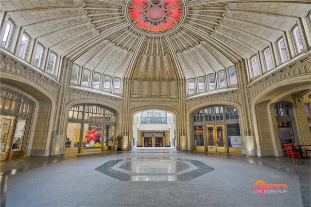 57 Forsyth St NW Unit 14B, Atlanta, GA 30303 - building lobby featuring a towering ceiling