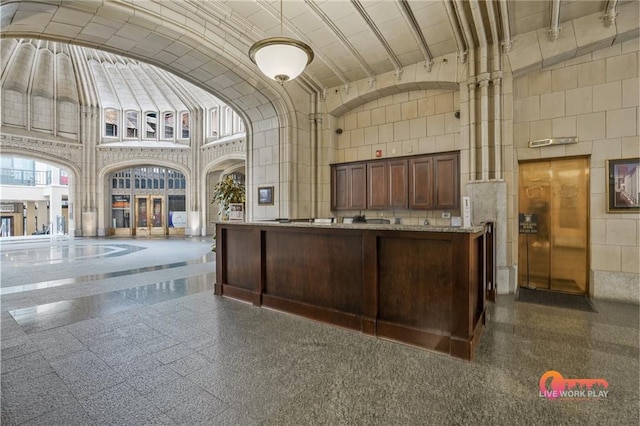 57 Forsyth St NW Unit 14B, Atlanta, GA 30303 - reception area with a towering ceiling