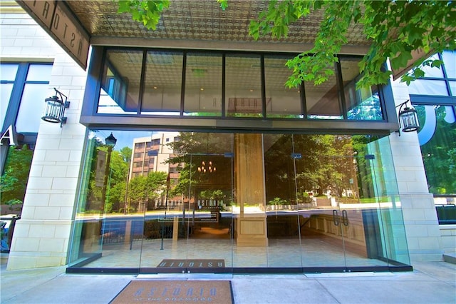 view of building lobby