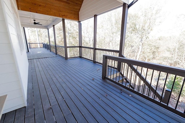 view of deck