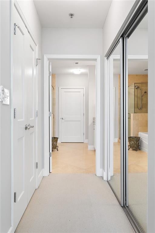 2795 Peachtree Rd NE Unit 2101, Atlanta, GA 30305 - hall featuring light colored carpet