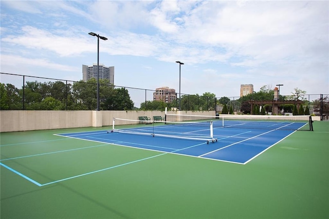 2795 Peachtree Rd NE Unit 2101, Atlanta, GA 30305 - view of tennis court featuring community basketball court