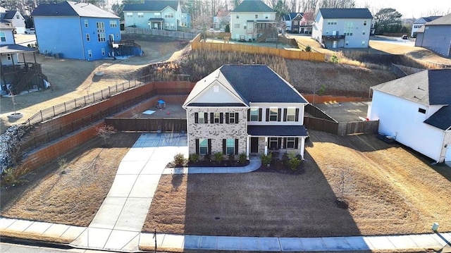 4825 Odum View Ln, Cumming, GA 30040 - aerial perspective of suburban area
