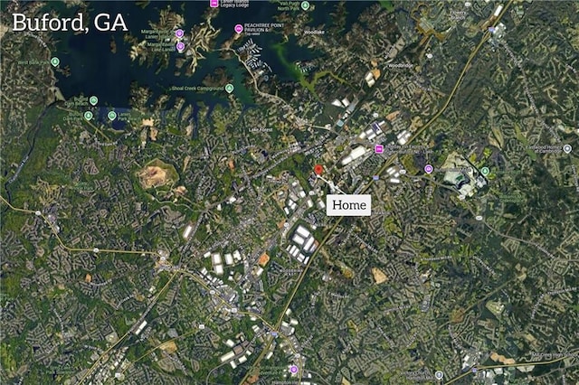 409 Thunder Rd, Buford, GA 30518 - aerial view of property's location