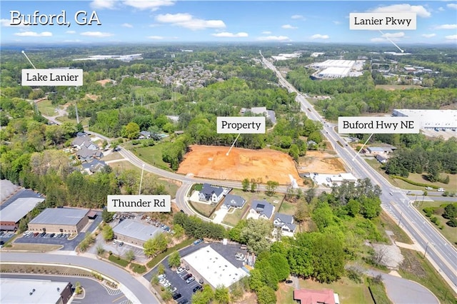 409 Thunder Rd, Buford, GA 30518 - aerial view of property's location