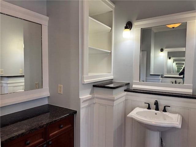 bathroom with a sink