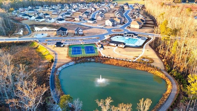 989 Blue Juniper Cir, Loganville, GA 30052 - bird's eye view featuring a residential view