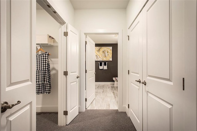 3351 Orwell Way Unit 2305, Cumming, GA 30041 - hall featuring light colored carpet and baseboards