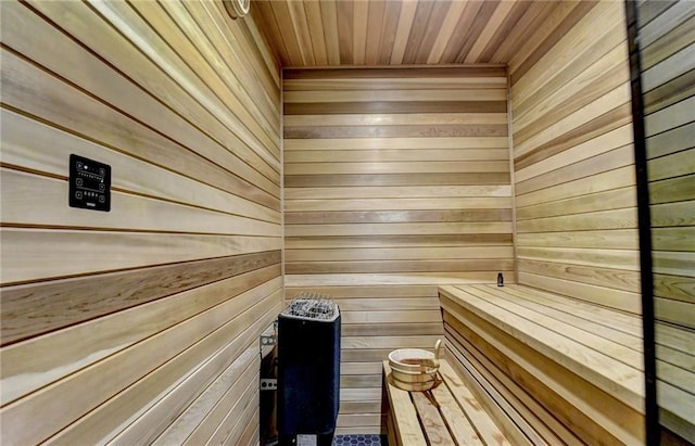 view of sauna / steam room