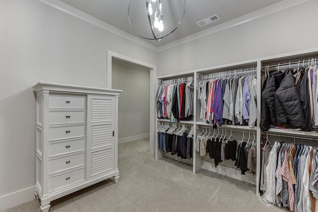 1889 Jefferson River Rd, Jefferson, GA 30549 - walk in closet featuring carpet floors