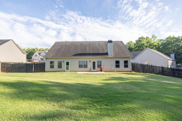 386 Summersong Pl, Talmo, GA 30575 - back of house featuring a patio and a chimney