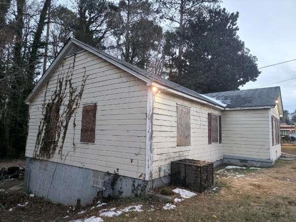 view of property exterior featuring crawl space