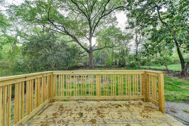 538 Center Hill Ave NW, Atlanta, GA 30318 - view of wooden terrace