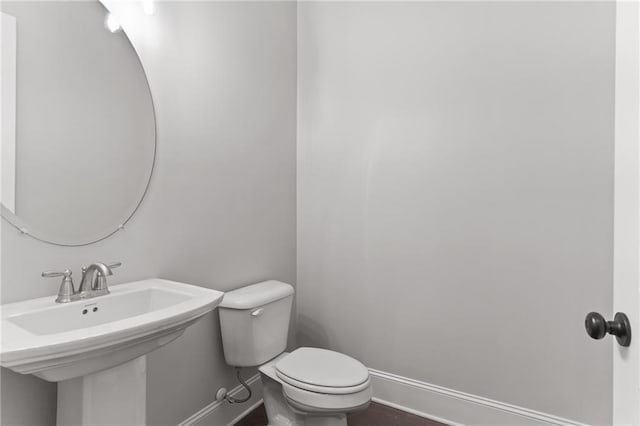 bathroom with toilet