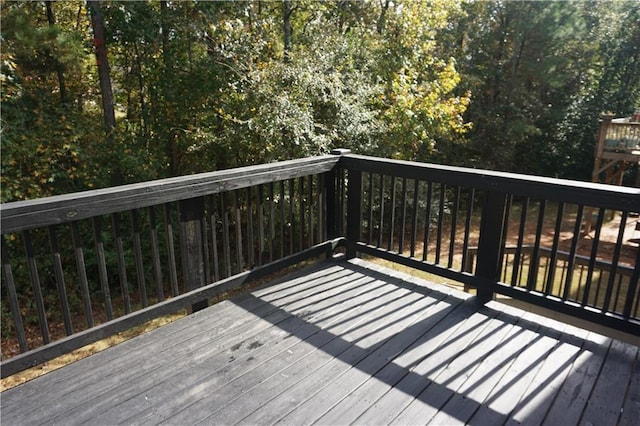 view of deck