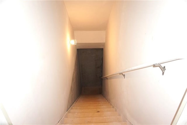 view of stairs