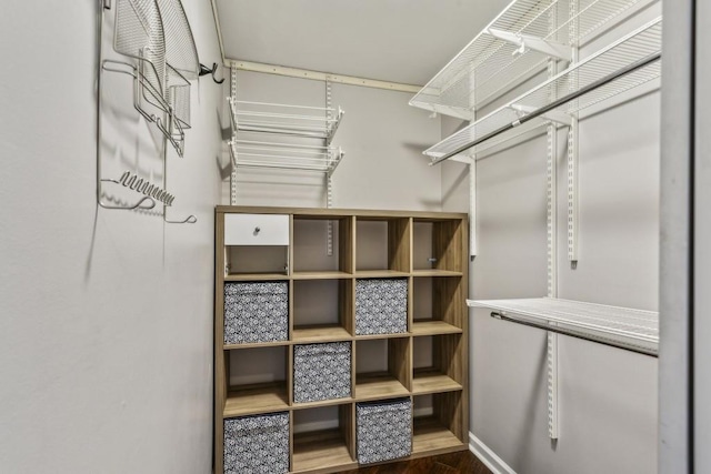 244 13th St NE Unit 302, Atlanta, GA 30309 - spacious closet with wood finished floors