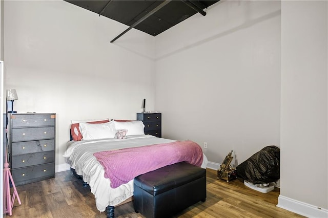 120 Ralph Mcgill Blvd NE Unit 1409, Atlanta, GA 30308 - bedroom featuring wood finished floors and baseboards
