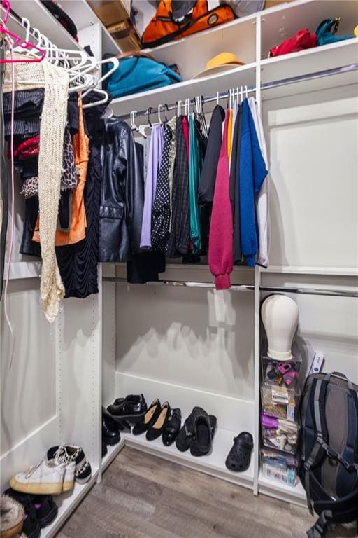 120 Ralph Mcgill Blvd NE Unit 1409, Atlanta, GA 30308 - spacious closet with wood finished floors