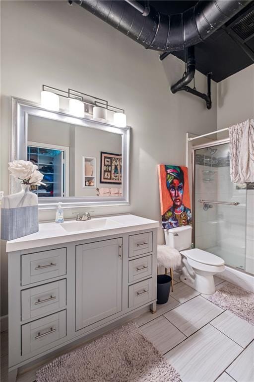 120 Ralph Mcgill Blvd NE Unit 1409, Atlanta, GA 30308 - full bathroom featuring a shower stall and vanity