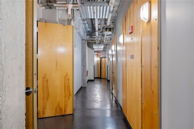 120 Ralph Mcgill Blvd NE Unit 1409, Atlanta, GA 30308 - hall with concrete floors