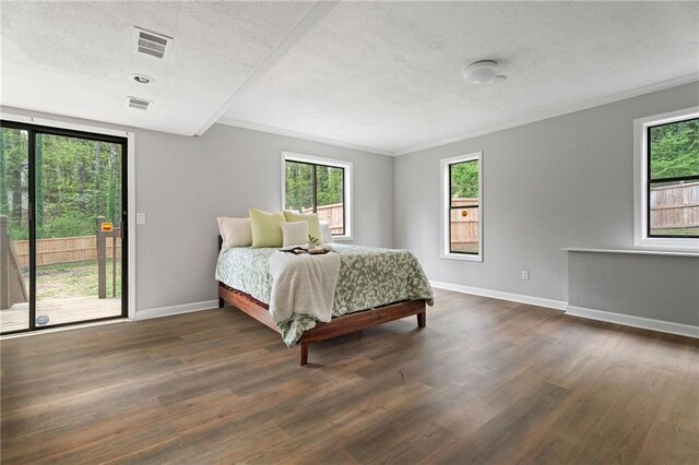 700 Bayliss Dr, Marietta, GA 30068 - bathroom with a textured ceiling, toilet, a shower with shower curtain, and vanity