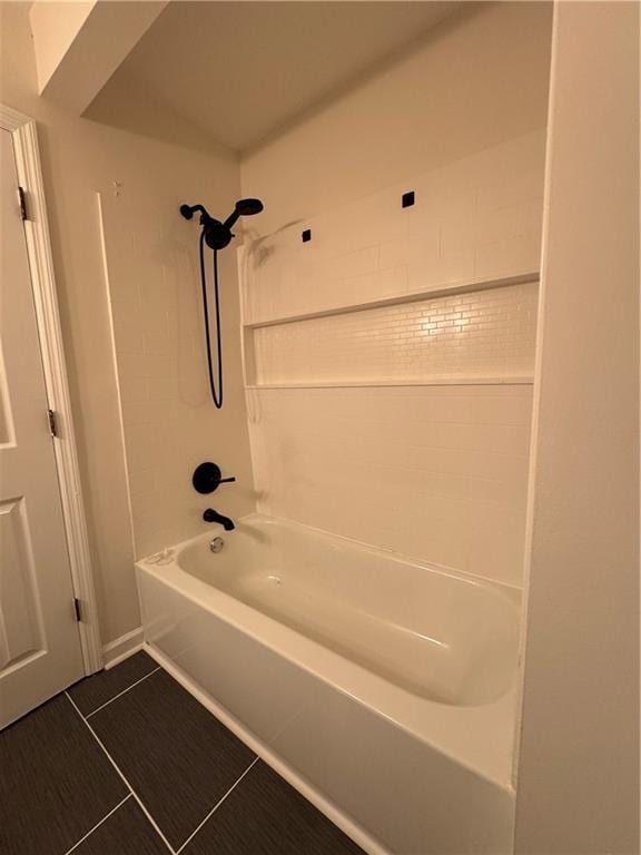 bathroom featuring tub / shower combination