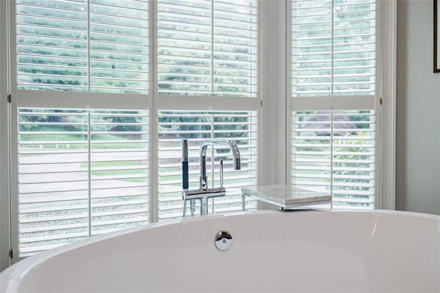 3030 Spalding Dr, Sandy Springs, GA 30350 - bathroom with a sink and a freestanding bath