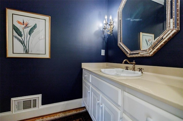 3030 Spalding Dr, Sandy Springs, GA 30350 - bathroom featuring vanity and baseboards