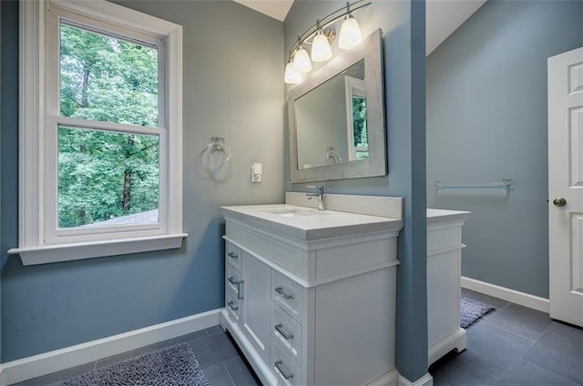 3030 Spalding Dr, Sandy Springs, GA 30350 - bathroom featuring vanity and tile patterned floors