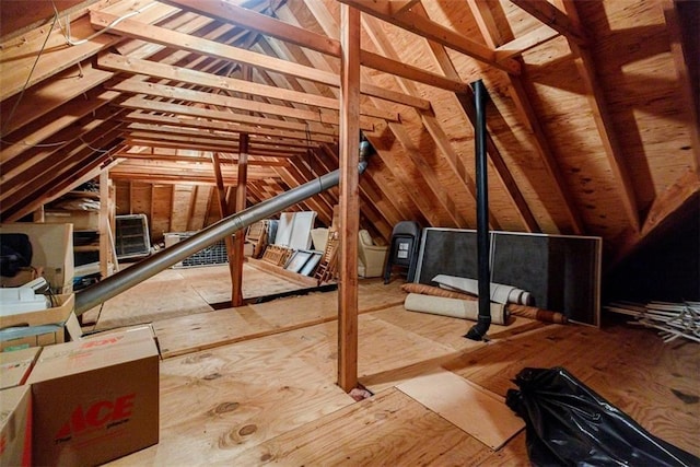 3030 Spalding Dr, Sandy Springs, GA 30350 - view of unfinished attic
