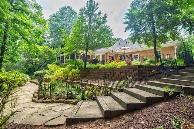 3030 Spalding Dr, Sandy Springs, GA 30350 - back of property
