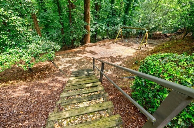 3030 Spalding Dr, Sandy Springs, GA 30350 - view of yard with a playground
